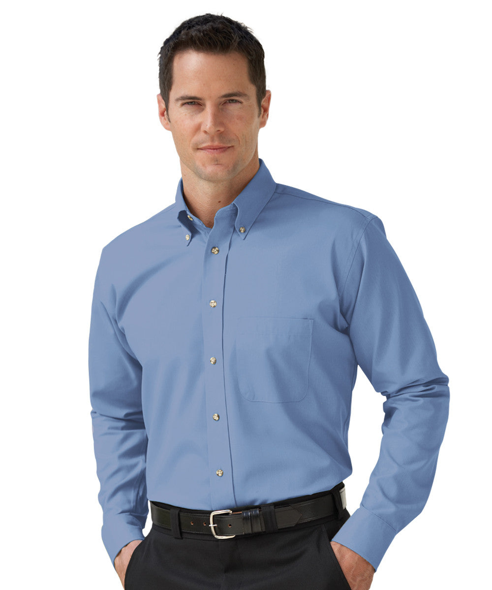 Button Down Poplin Work Uniform Shirts