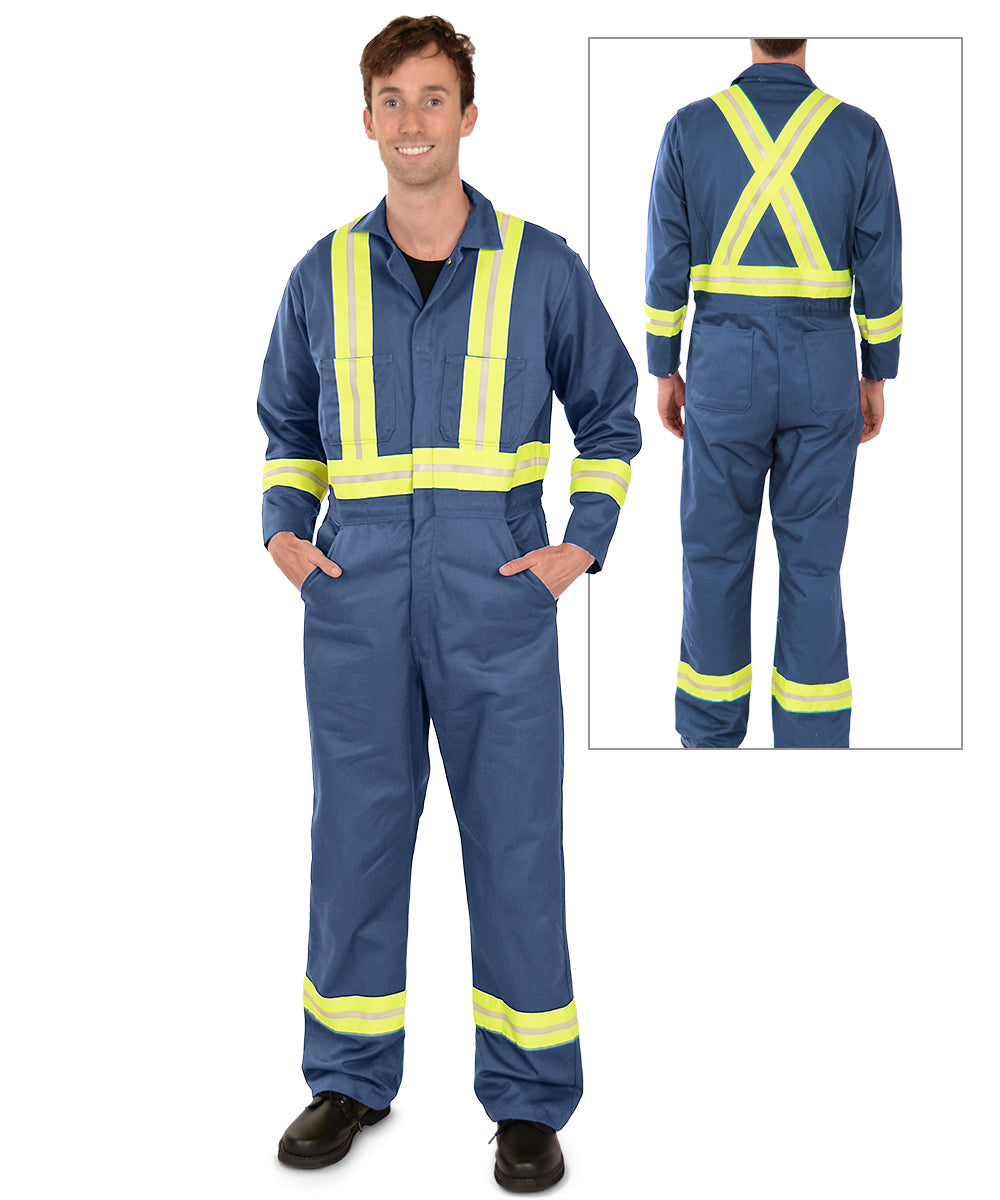 coveralls postman blue small