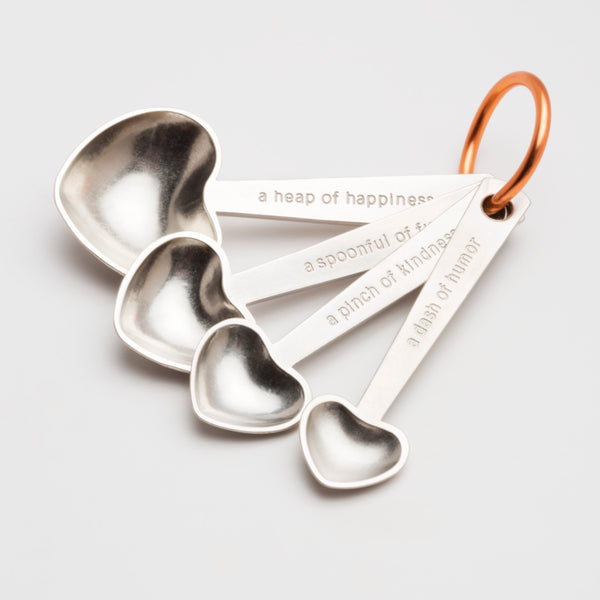 Measuring Spoons - Liberty Tabletop - Pewter measuring spoons - USA