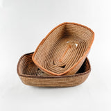 Rectangle Pine Needle Basket