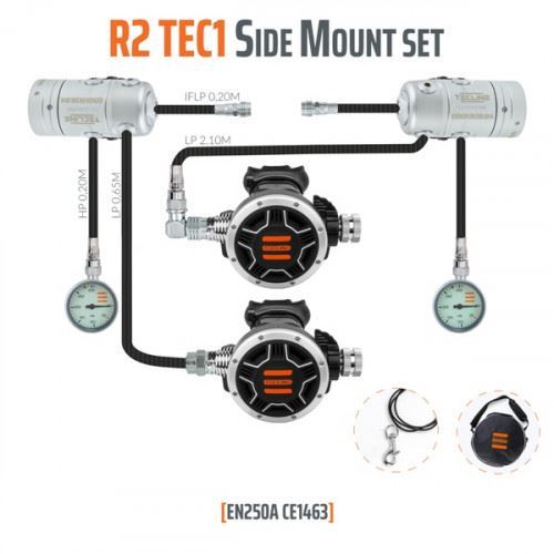 Tecline Regulator sæt R2 TEC 1 Sidemount thumbnail