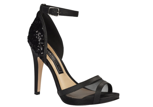 black formal heels