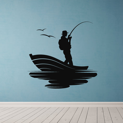 Fishing Girl Fishing Decal Sticker Fishing Decal Car Fly Fishing Vinyl Decal