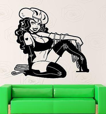 Sexy cow girl on the sofa