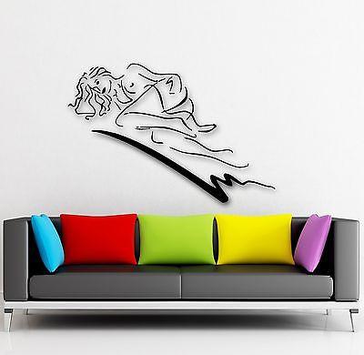 Vinyl Wall Decal Sexy Hot Girl Pin Up Underwear Sex Romance Love Stick —  Wallstickers4you