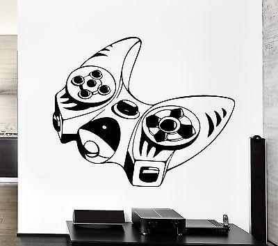 Cherryhome Gamer with Joystick Controller Wall Vinyl Decal Sticker