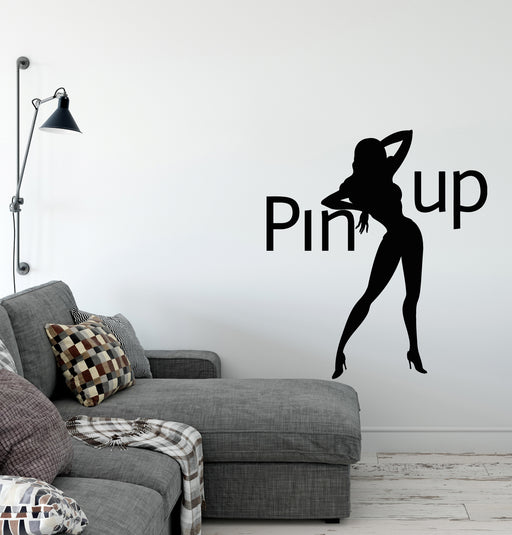 Vinyl Wall Decal Sexy Hot Girl Pin Up Underwear Sex Romance Love