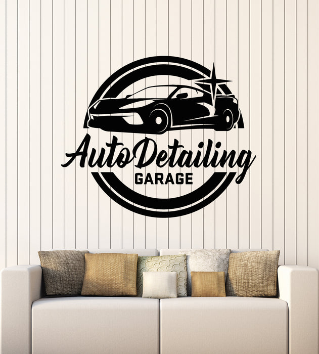 Bel terug bedenken toren Vinyl Wall Decal Wheel Auto Detailing Garage Decor Clean Car Stickers —  Wallstickers4you
