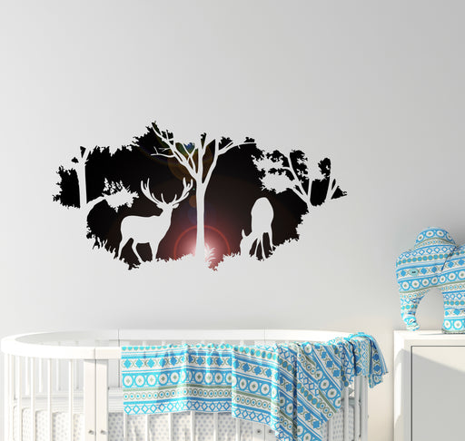 Hunting And Fishing Vinyl Wall Decal Hobby Wild Animals Nature Stickers  Mural (k047)