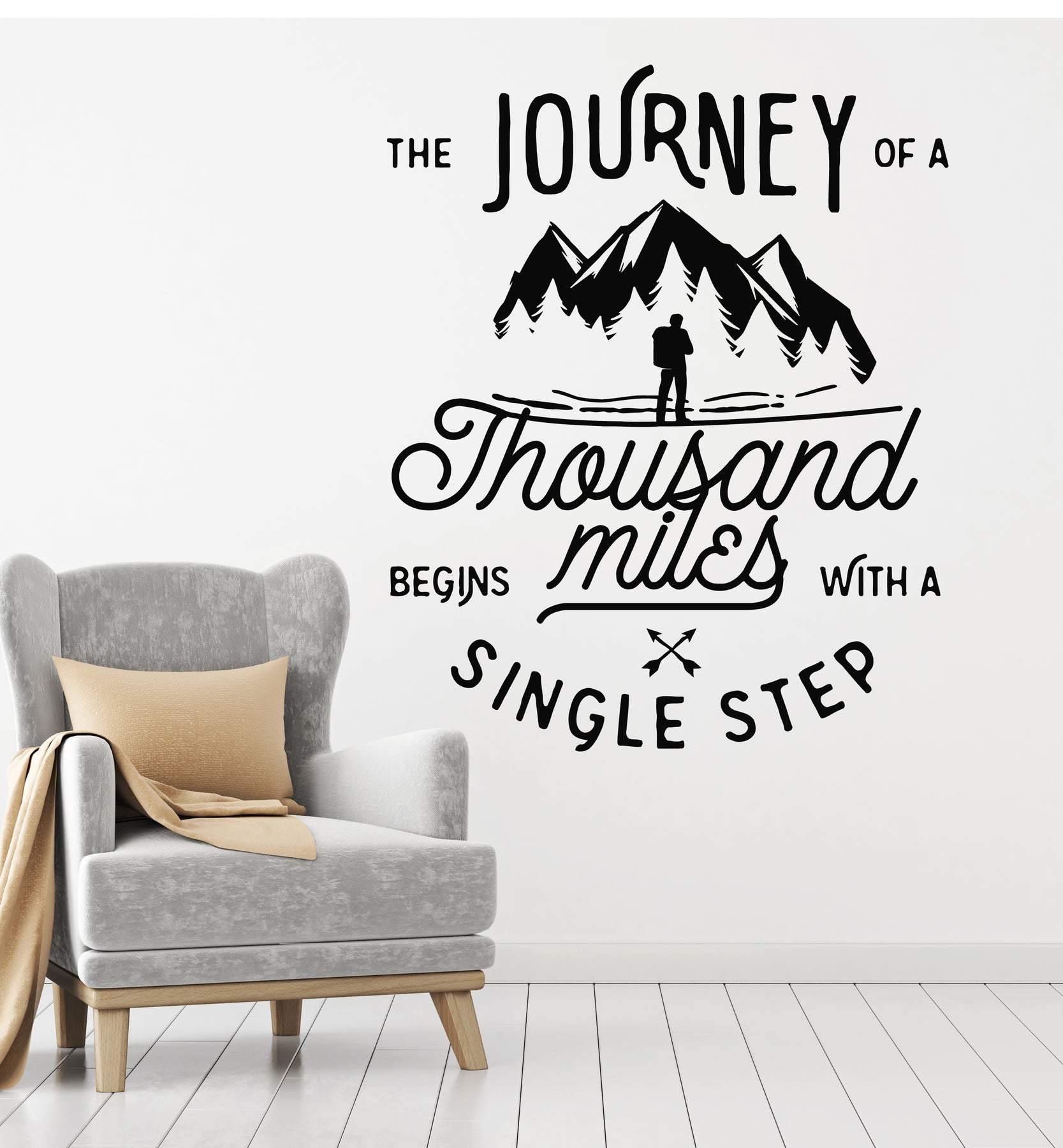Vinyl Wall Decal Motivational Quote 