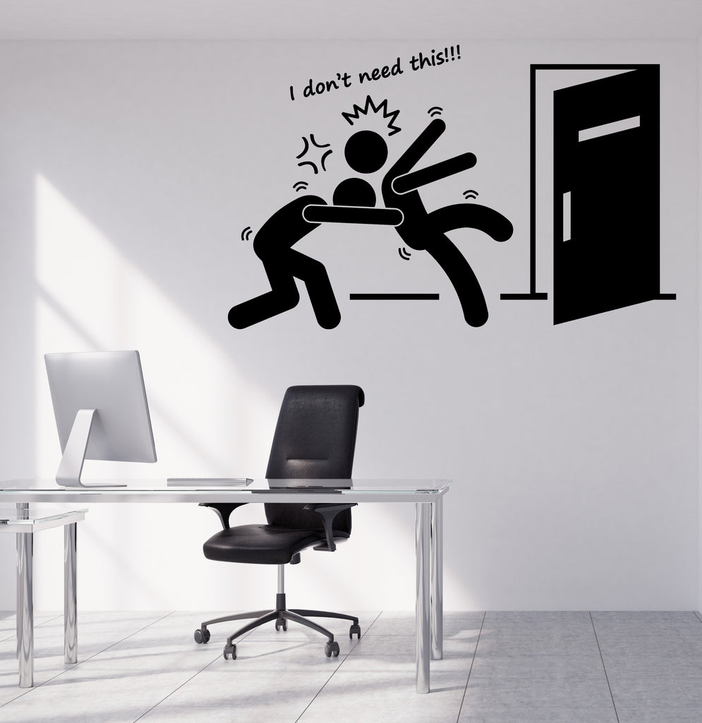 Wall Vinyl Decal Job Work Teamwork Office Decoration N1079 Wallstickers4you - job office decal roblox