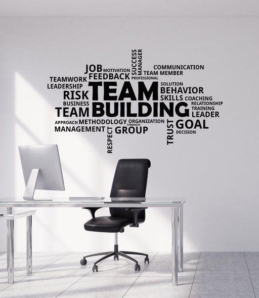 Vinyl Wall Decal Soft Skills Teamwork Leadership Communication