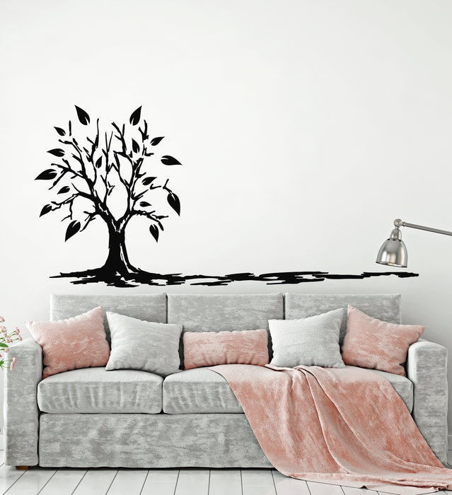 Vinyl Wall Decal Tree Living Room Decor Drawing Art Cartoon Stickers M Wallstickers4you