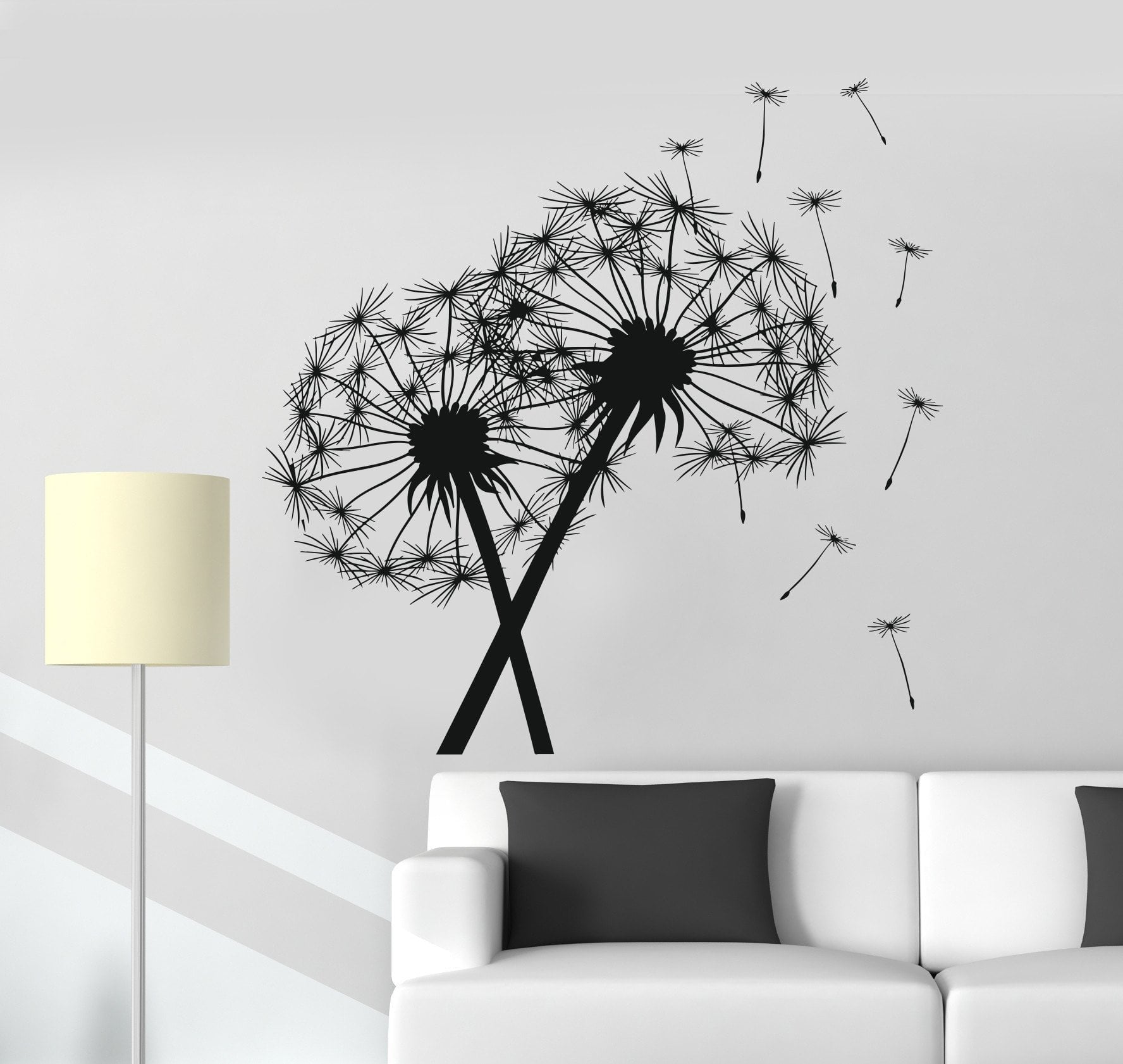 Vinyl Wall Decal Dandelion Florist Flower Shop Home Decor Stickers Uni — Wallstickers4you 