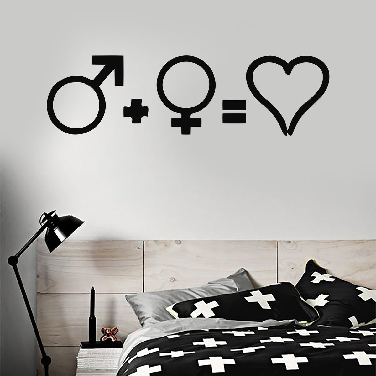 Vinyl Decal Love Life Sex Wedding Decor For Bedrooms Wall Stickers Uni — Wallstickers4you 9972