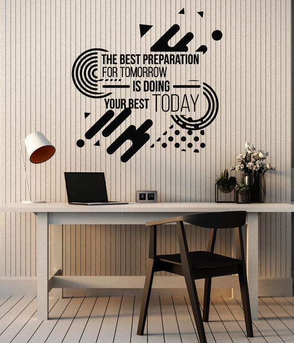 Vinyl Wall Decal Motivation Phrase 