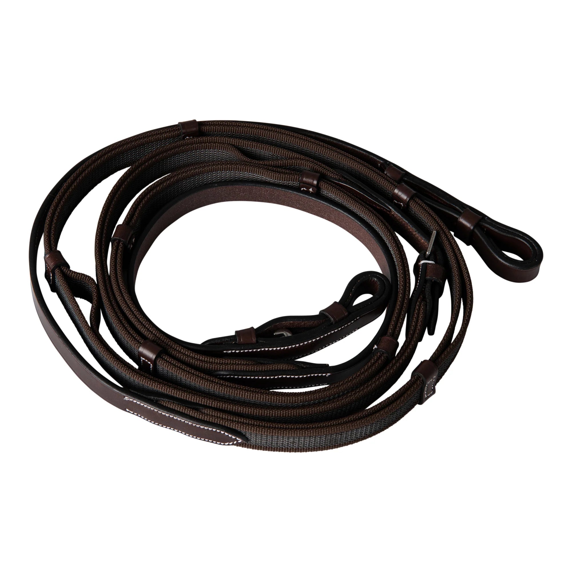 Huntley Double Layer Web Grip Reins