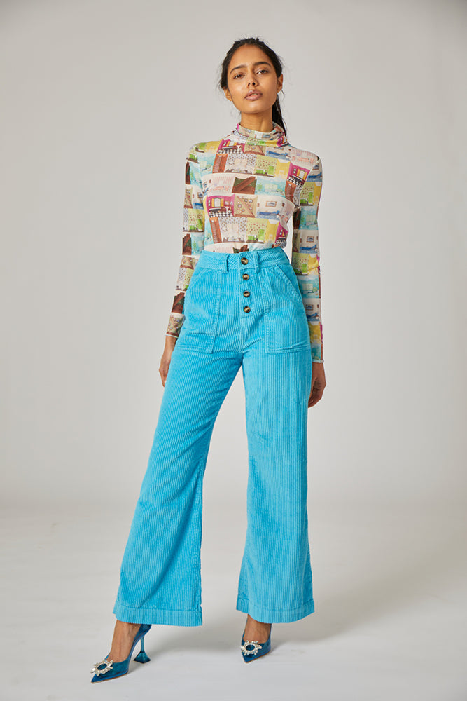 RACHEL ANTONOFF DORINDA BIKE SHORT TONY'S TOILE - RachelAntonoff.com