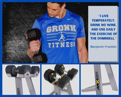 Adjustable dumbbells 