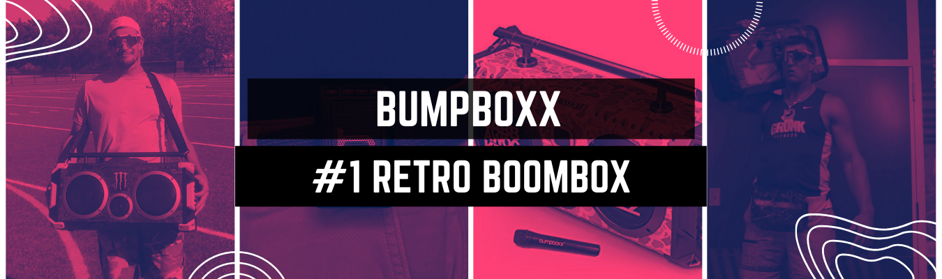 Bumpboxx the #1 retro bluetooth boombox in the world.