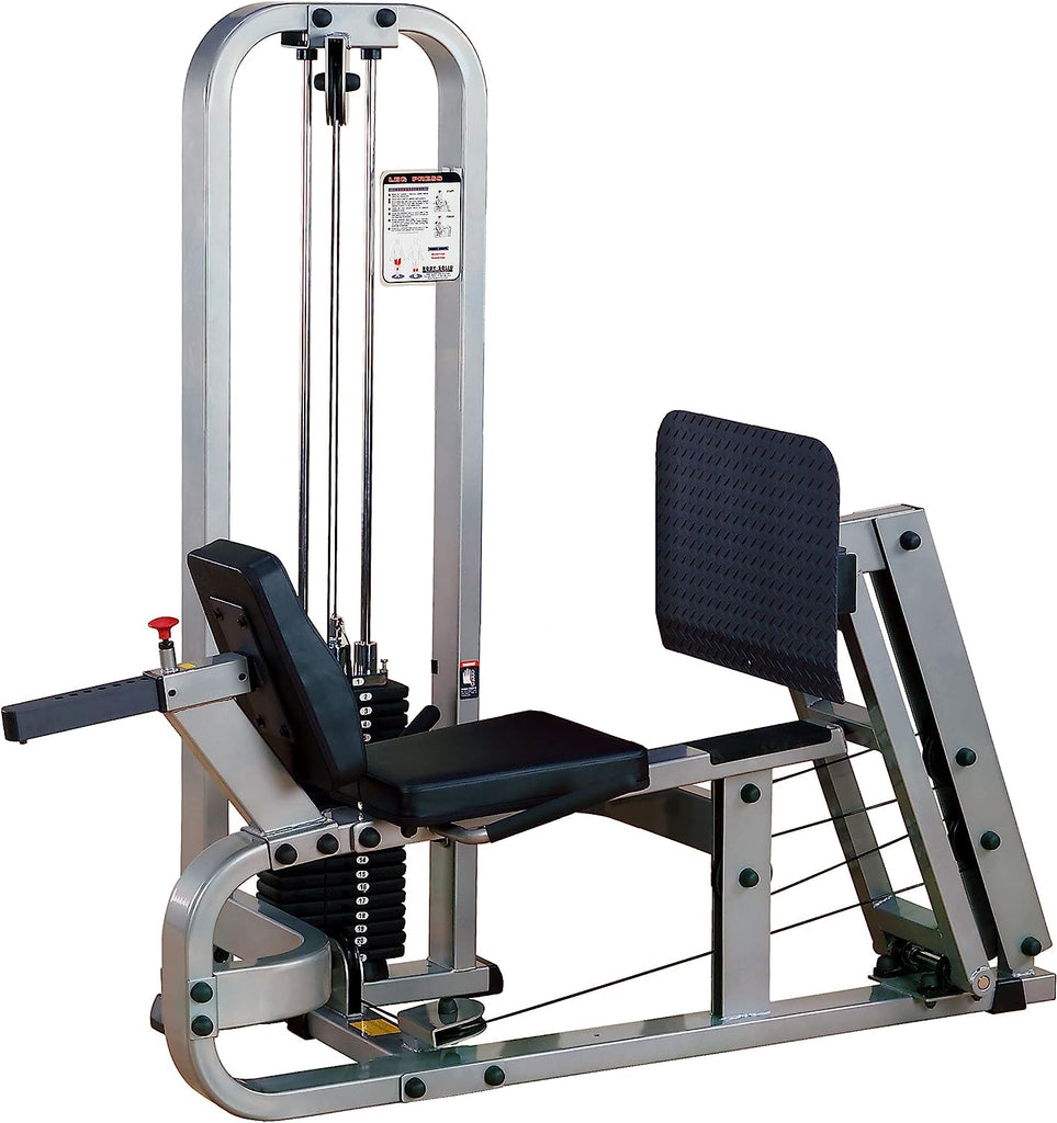 Body-Solid Leg Press/Hack Squat Machine (GLPH1100) - Powerful, Comfortable,  and Safe for Building an Explosive Lower Body, Home Gym Equipment