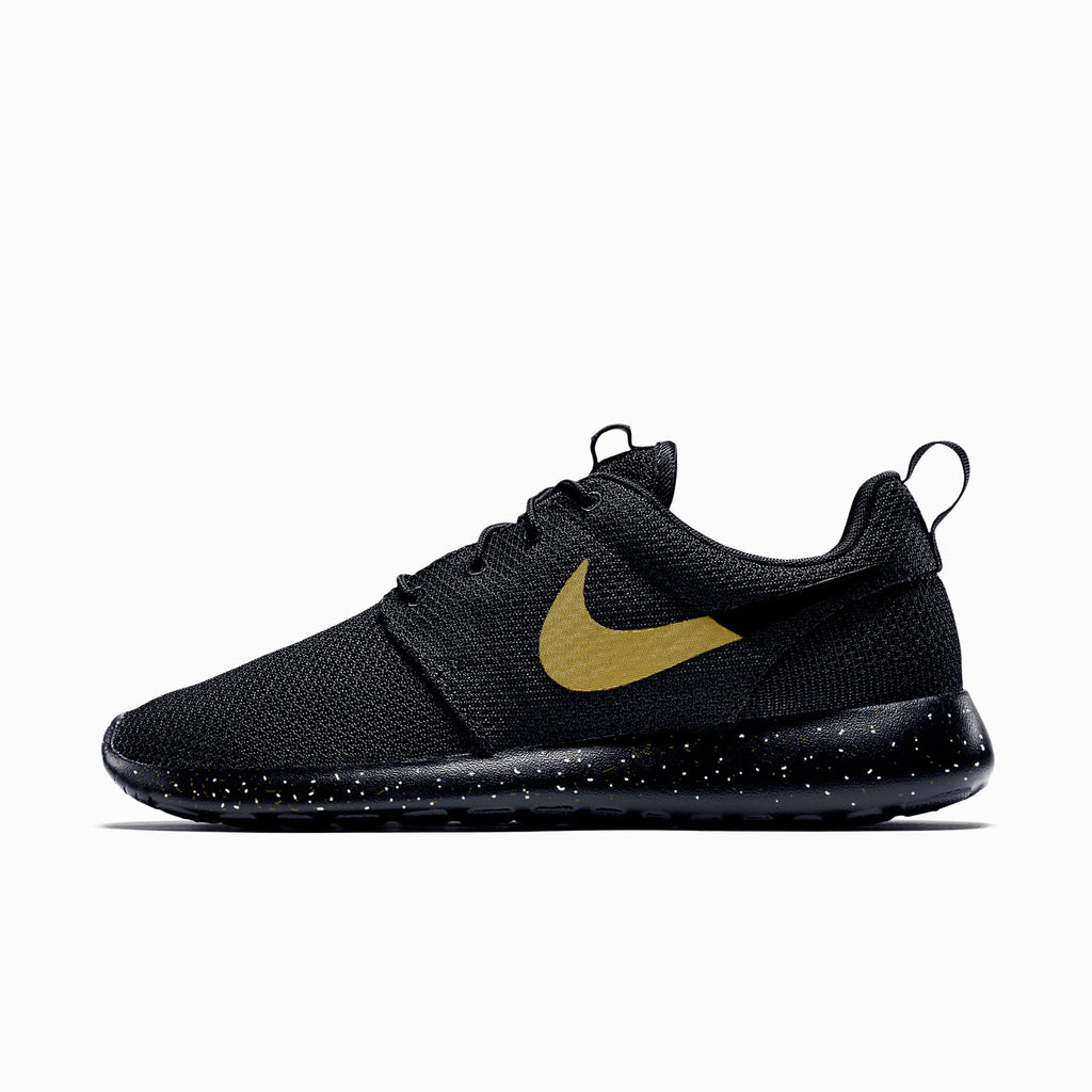 Buy nike roshe black gold \u003e up to 34 