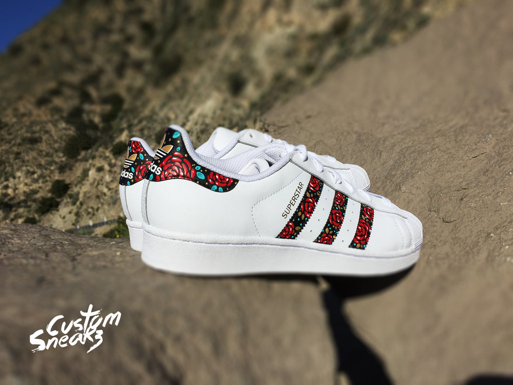 Custom Adidas Superstar for men and 