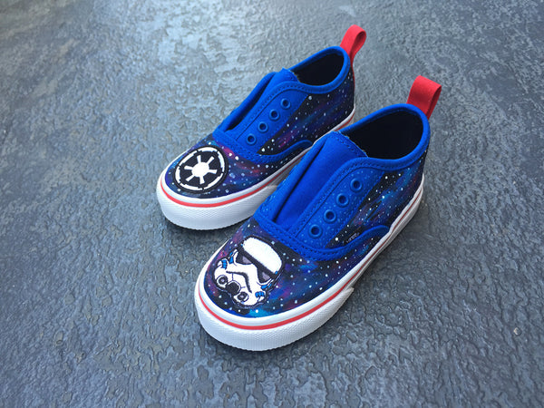 Toddler Custom Vans Star Wars Galaxy shoes, Custom Sneakers, galaxy pa ...