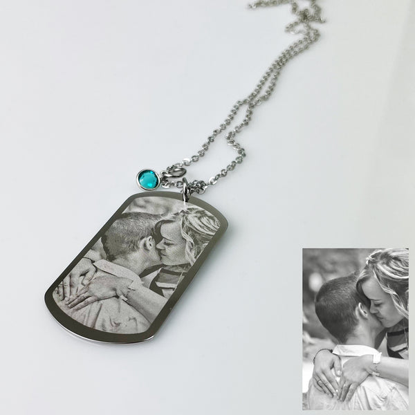 dog tag necklace custom