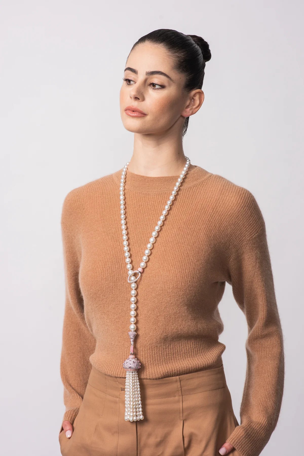 Autore Blush South Sea Pearl Necklace - Aurum Jewels