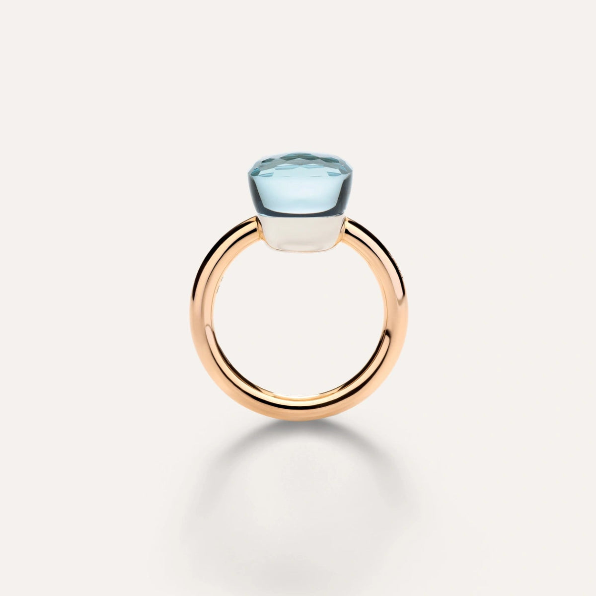 Pomellato Nudo Classic Blue Topaz Ring - Aurum Jewels
