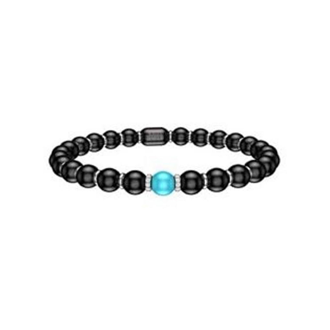 Roberto Demeglio Black Ceramic, Turquoise & Diamond Bracelet - Aurum Jewels