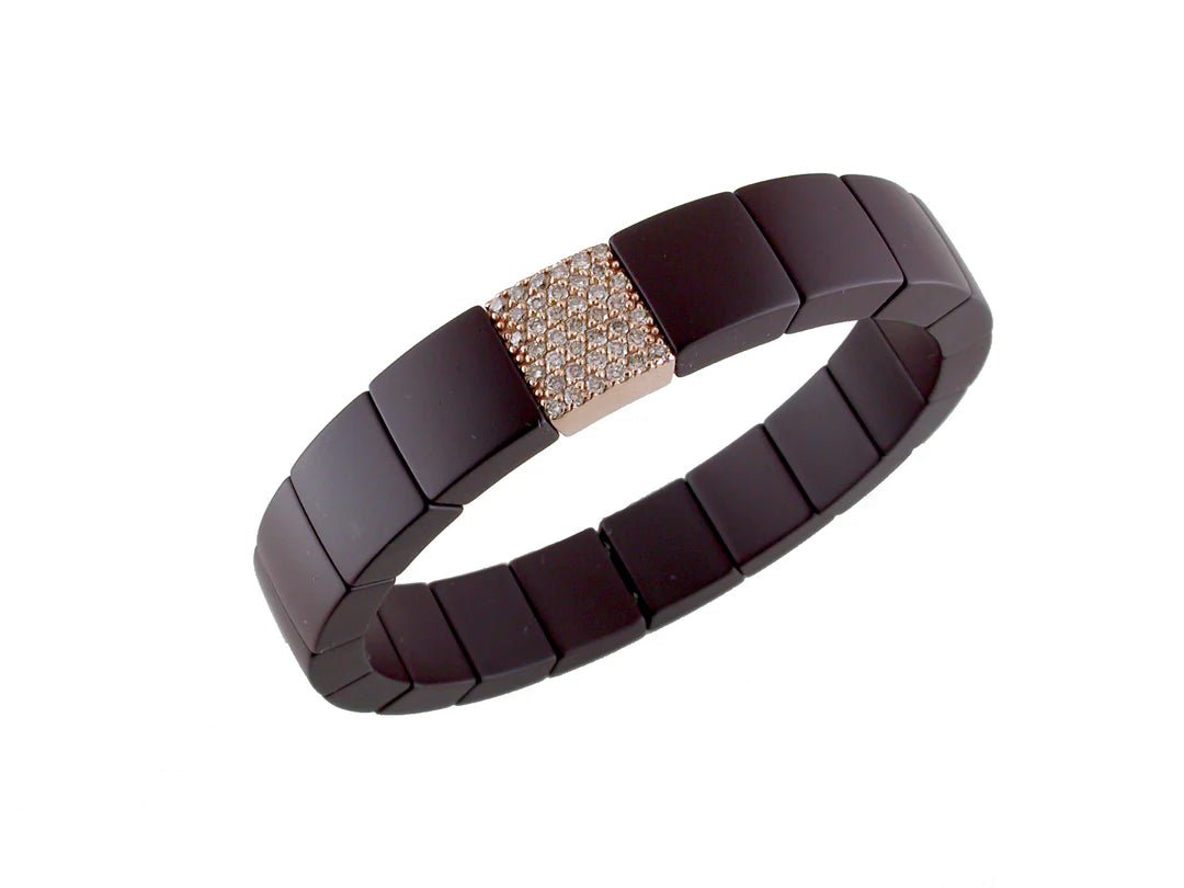 Roberto Demeglio Domino Ceramic & Diamond Bracelet - Aurum Jewels