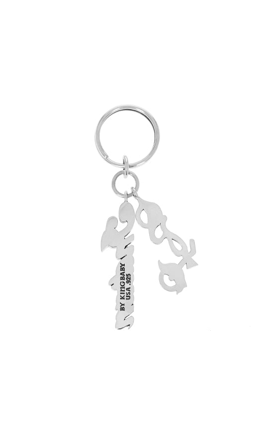 Indian Motorcycle Key Ring | Silver - King Baby Studio