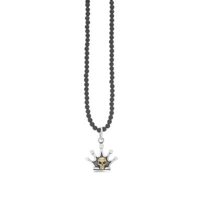 Dagger Pendant W/ Gothic Cross And Gold Alloy Skull – King Baby