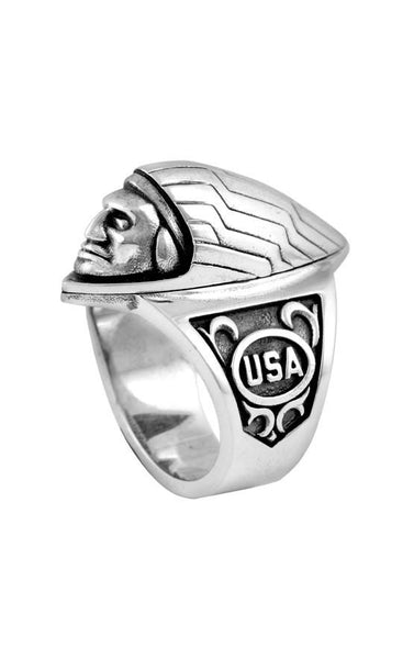 King Baby Indian Motorcycle Ring Ornament Ring