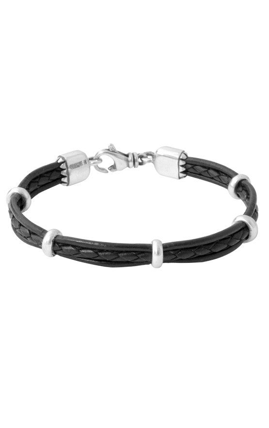 Baby Snake Bracelet King Silver