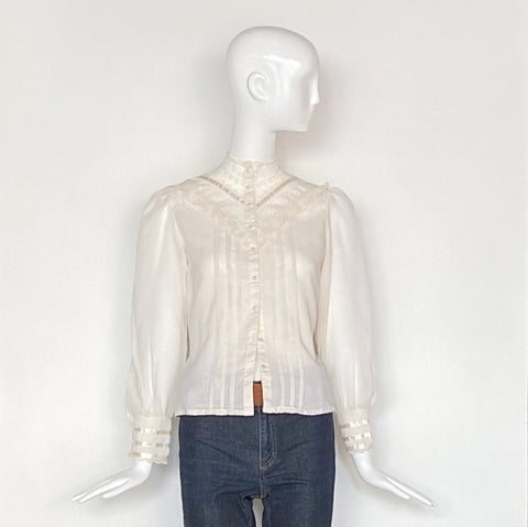 1960's Clover Print Toni Todd Mandarin Collar Maxi Dress – Ige Design