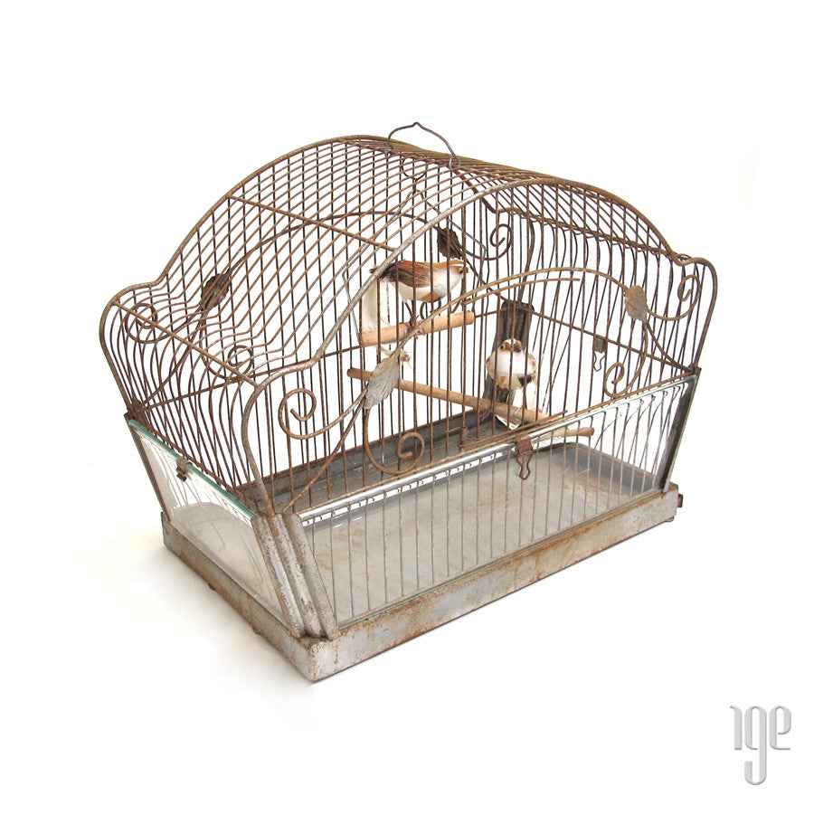 Bird cage, Handmade Brass Pure Copper Creative Bird cage