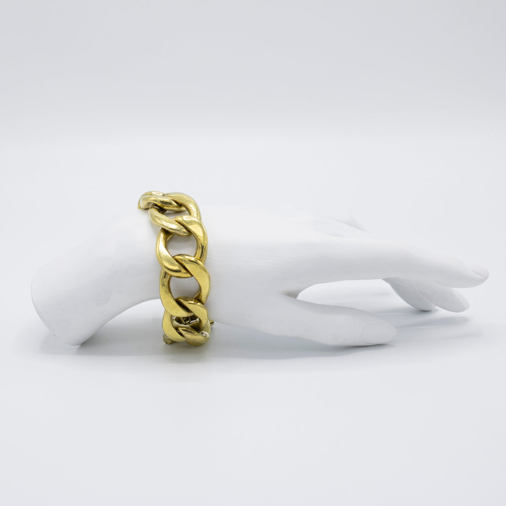 Steven Vaubel | Tapered Flat Chain Link Bracelet – Ige Design