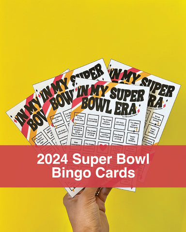 2024 Super Bowl Bingo Cards