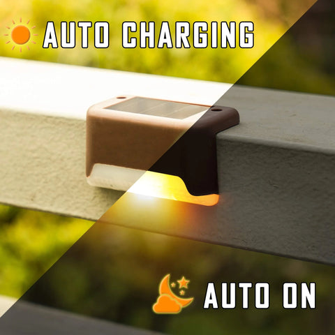 Solar lighting harnesses sunlight for automatic charging during the day, and ensures automatic illumination at night.