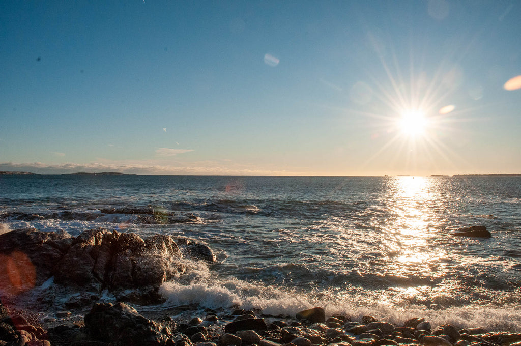 The sea from Ocean Point Walk