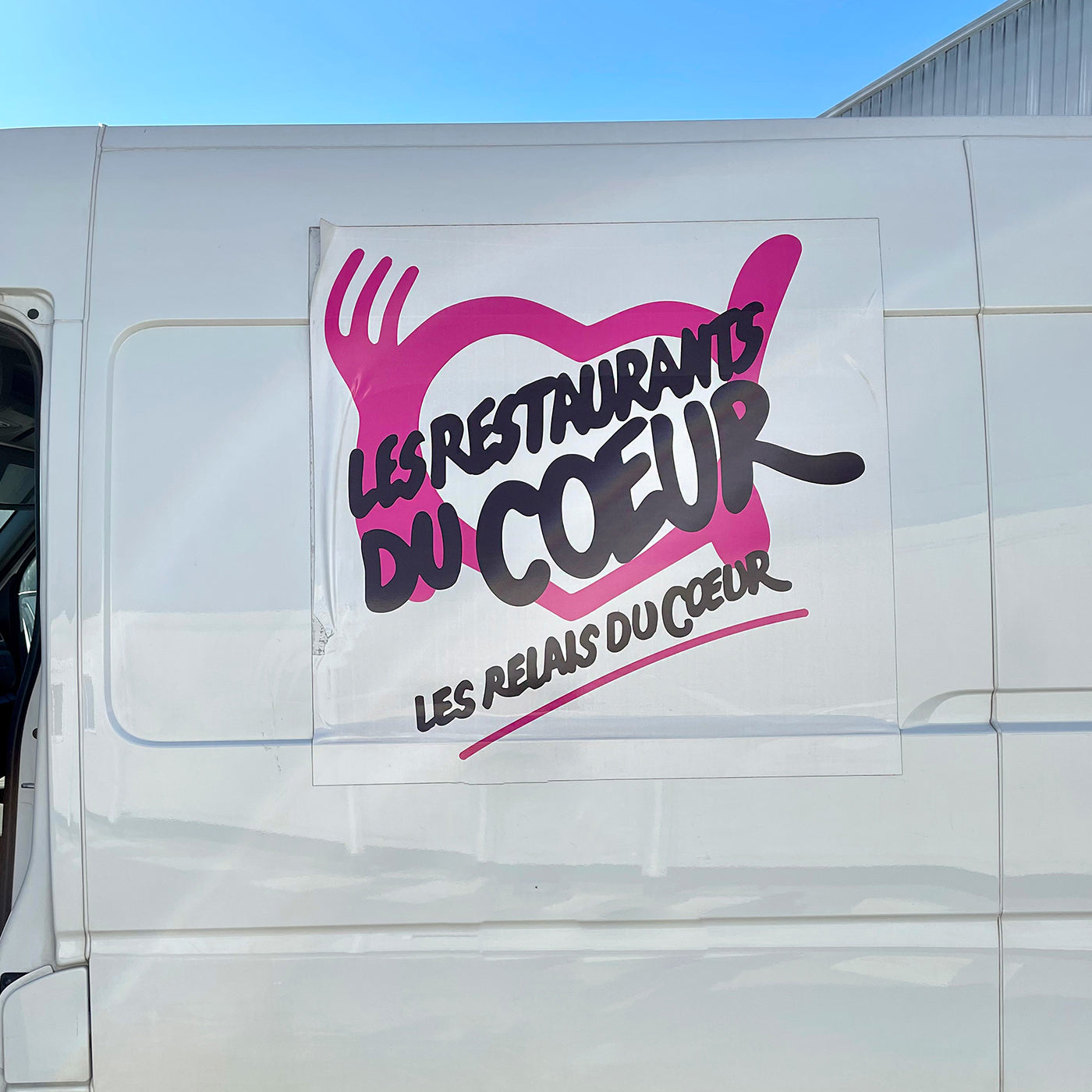camion restos du cœur