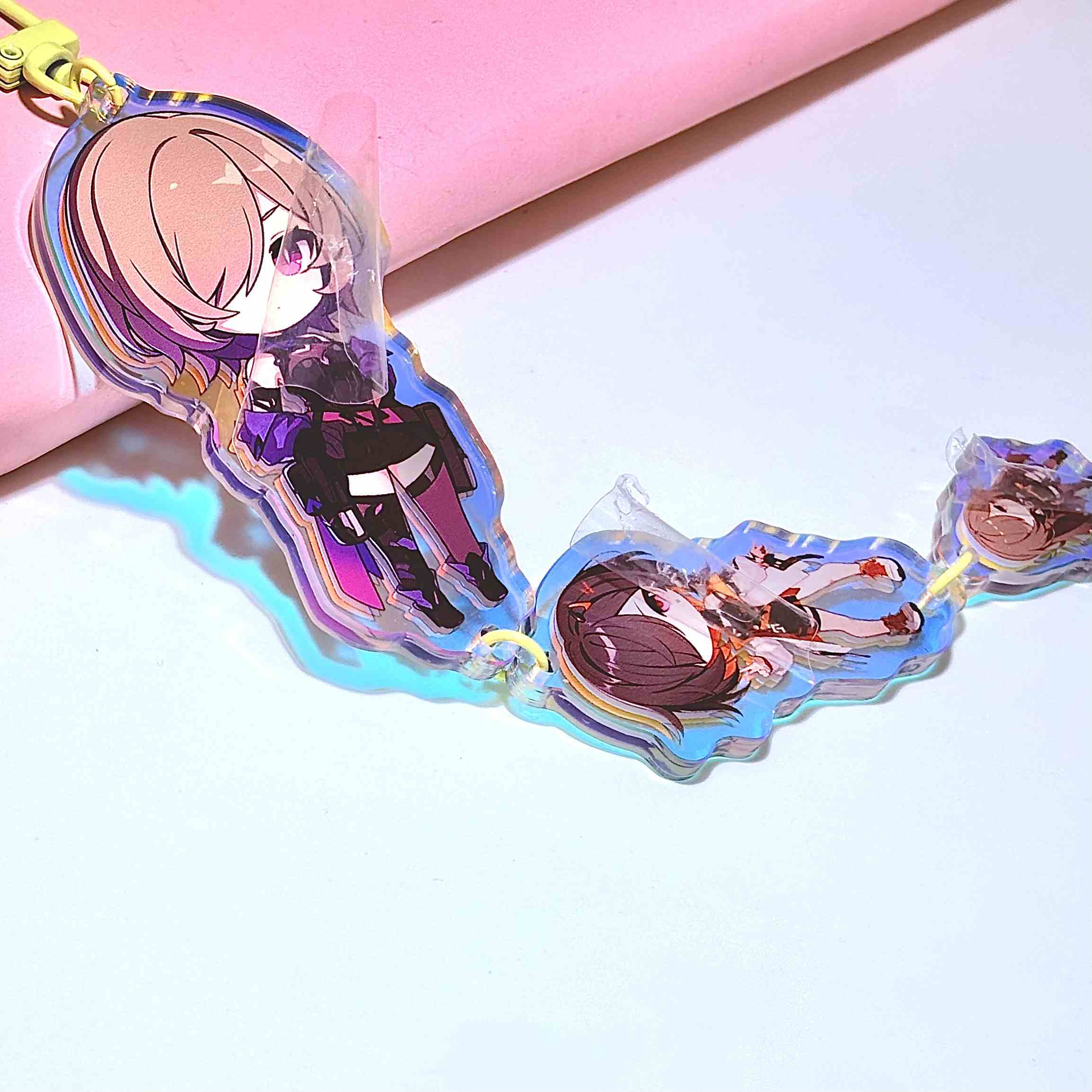 personalized acrylic keychain