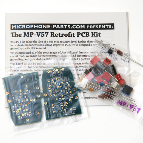 MP-V57 PCB upgrade for MXL Condenser Mics