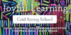 Joyful Learning at Cold Spring School