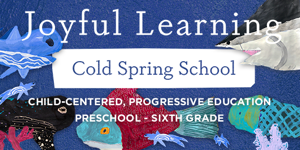 Joyful Learning at Cold Spring School