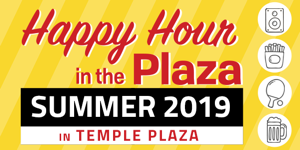 Happy Hour in the Plaza - Summer 2019