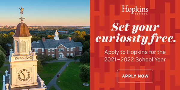Hopkins School - Apply Now!